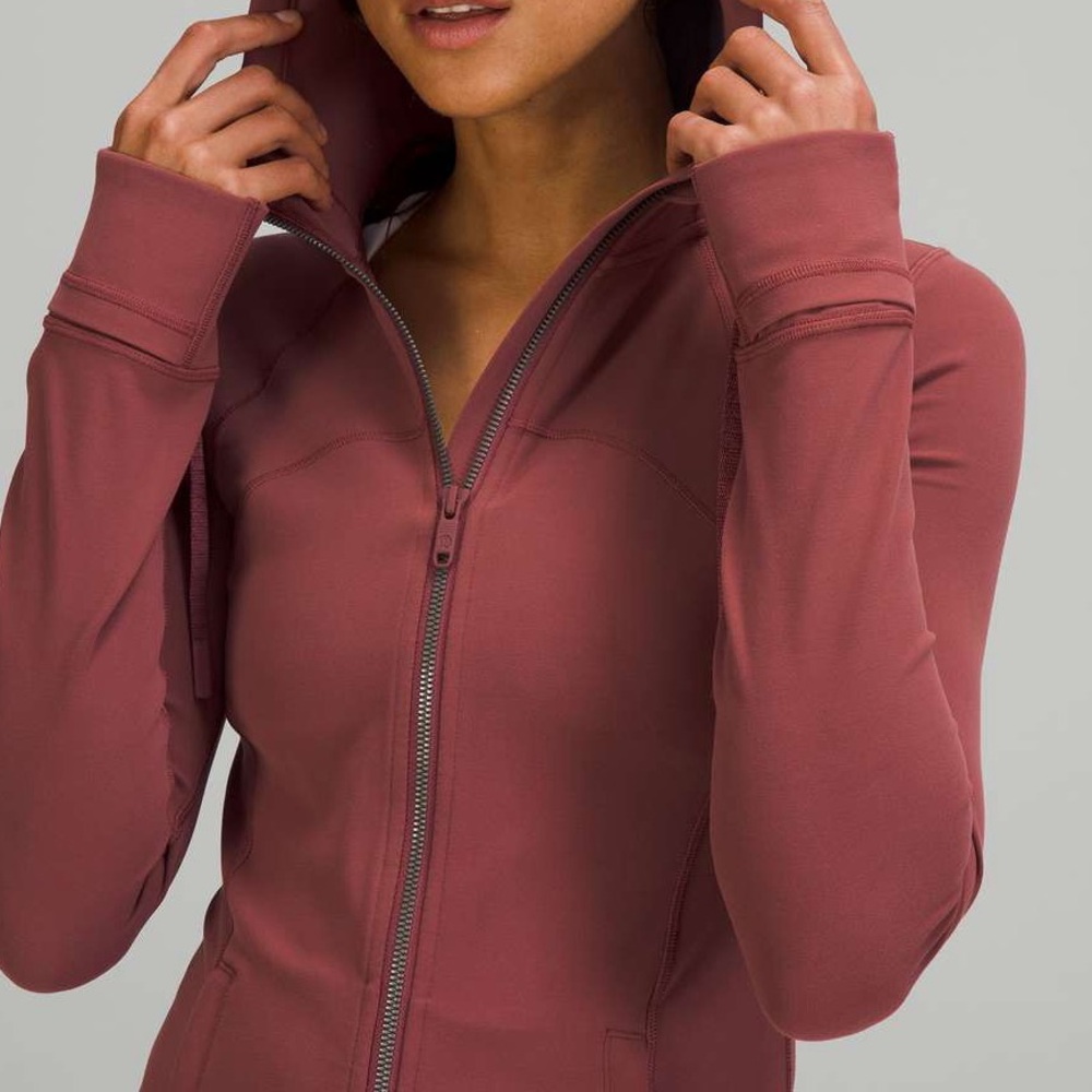 ❤️NWT HOODED DEFINE JACKET IN NULU FABRIC - Picture 1 of 14